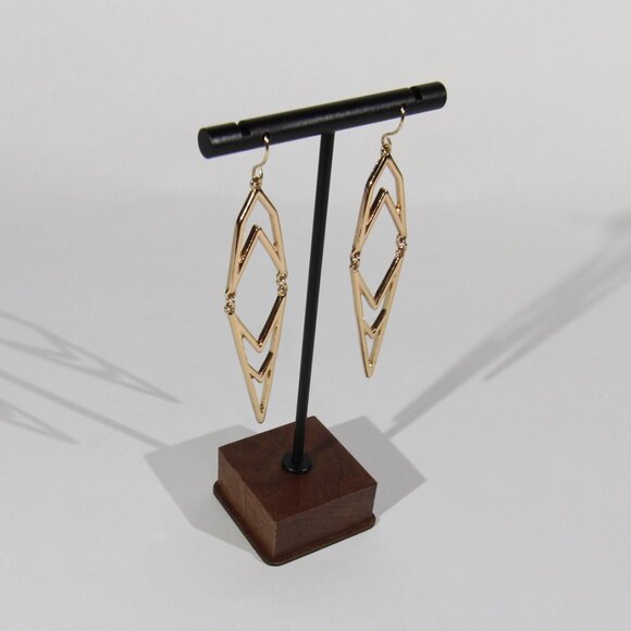 Vintage Art Deco Style Earrings - Picture 2 of 5